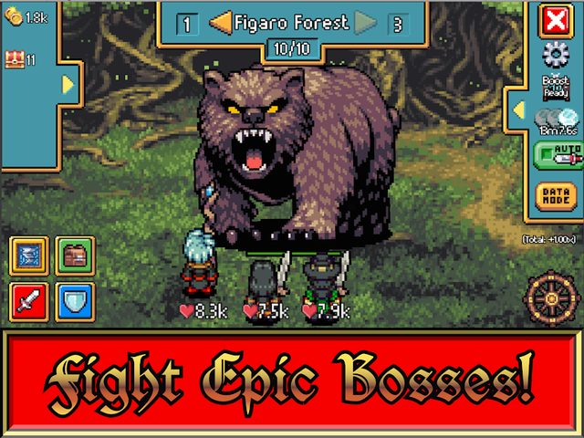 Screenshot 2: Wizard's Wheel 2: Idle RPG