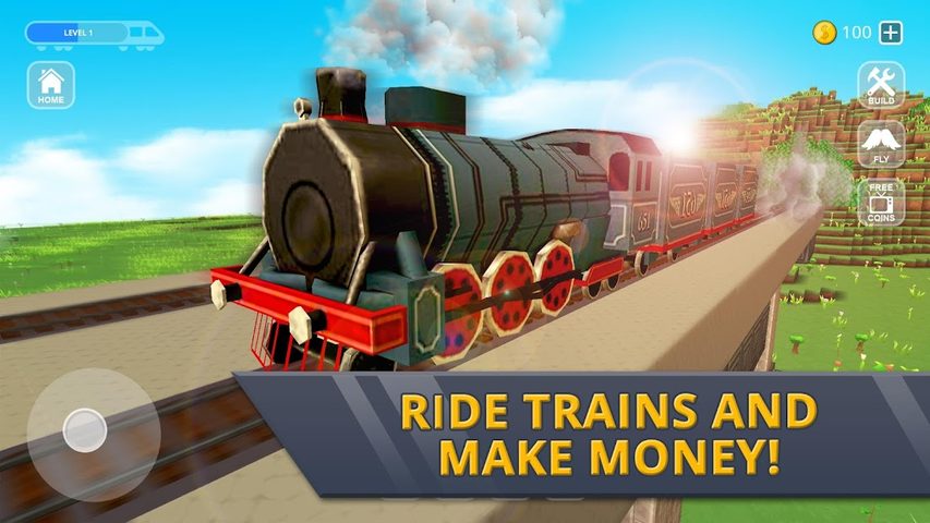 Screenshot 5: Railway Station Craft: Magic Tracks Game Training
