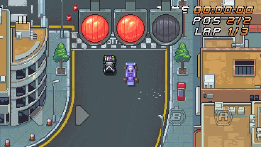 Screenshot 1: Super Arcade Racing
