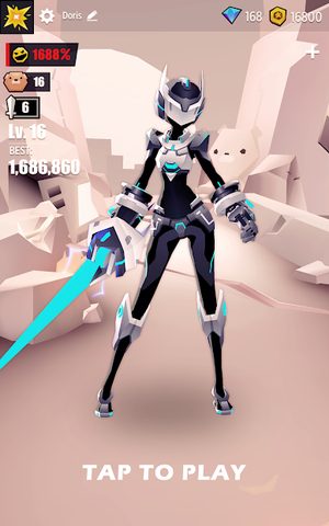 Screenshot 8: Slash & Girl - Endless Run