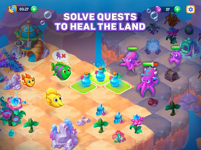 Screenshot 23: Sea Merge: Fish games in Ocean