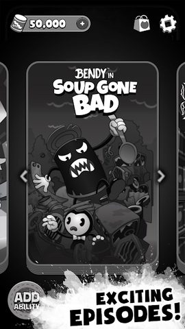 Screenshot 4: Bendy in Nightmare Run