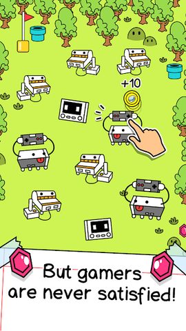 Screenshot 2: Video Game Evolution: Merge it