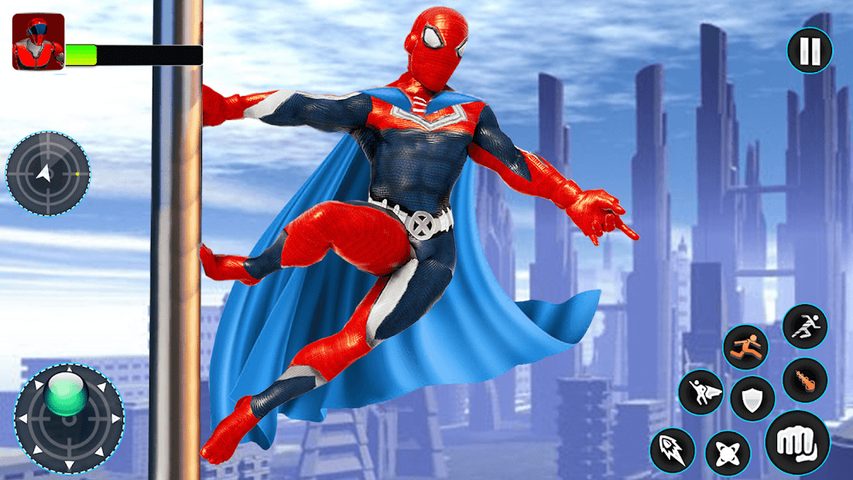Screenshot 24: Flying Hero Rescue Robot Games