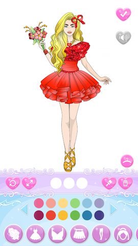 Screenshot 8: Wedding Coloring Dress Up Game