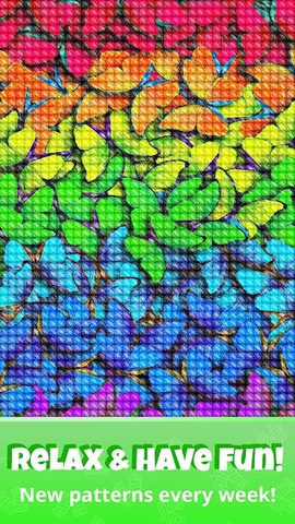 Screenshot 4: Cross Stitch Gold: Color By Number, Sewing pattern