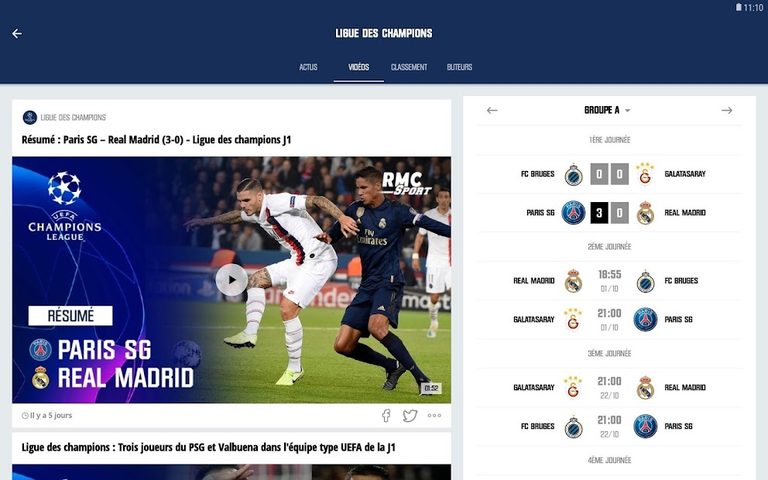 Screenshot 10: RMC Sport News - Actu Foot et Sport en direct
