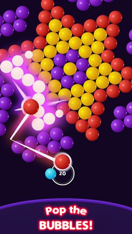 Screenshot 1: Bubble Shooter Classic