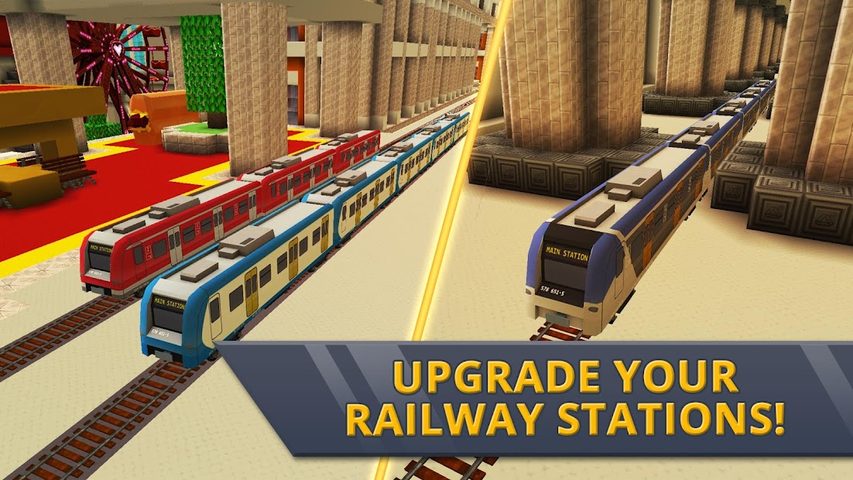 Screenshot 6: Railway Station Craft: Magic Tracks Game Training