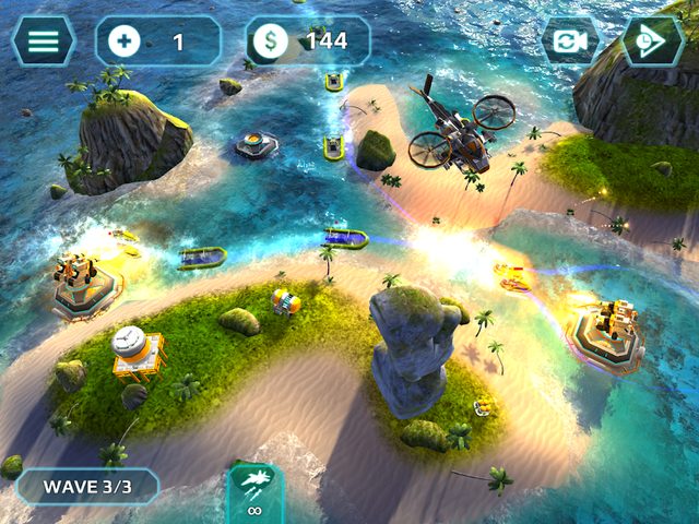 Screenshot 1: Naval Storm TD