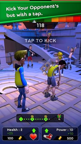 Screenshot 1: Kick King