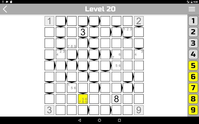 Screenshot 12: Futoshiki