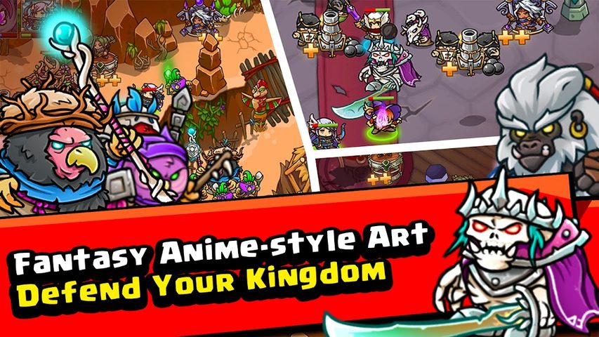 Screenshot 5: Crazy Defense Heroes - TD Game