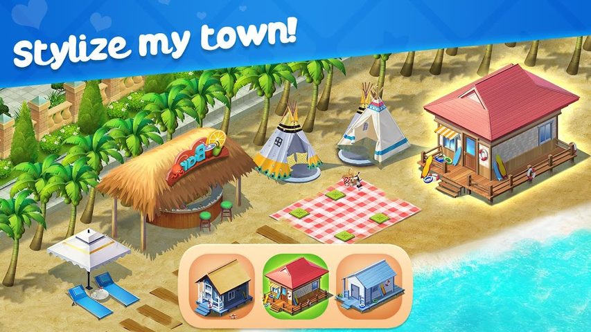 Screenshot 4: Town Story - Match 3 Puzzle