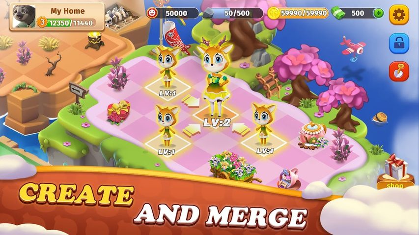 Screenshot 14: Zootastic: GK Merge and Build