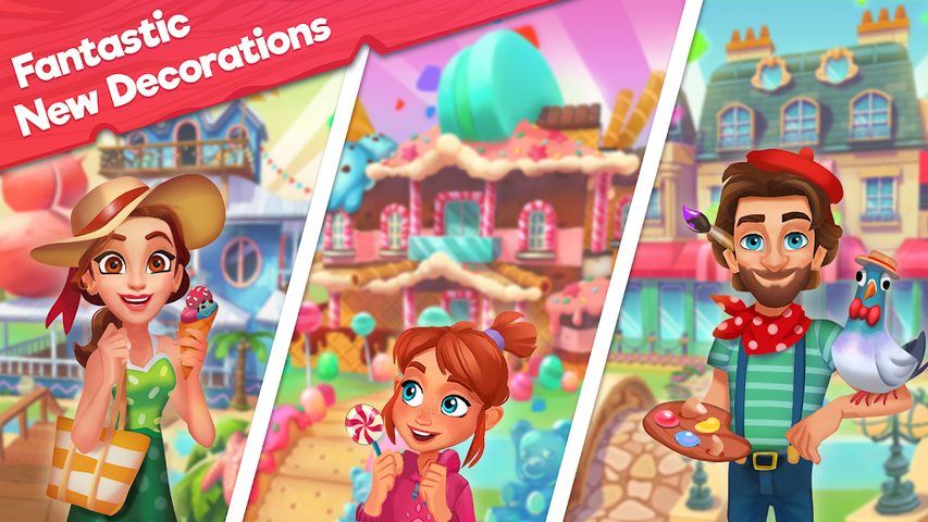 Screenshot 23: Delicious B&B: Decor & Match 3
