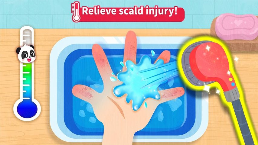 Screenshot 7: Baby Panda's Emergency Tips