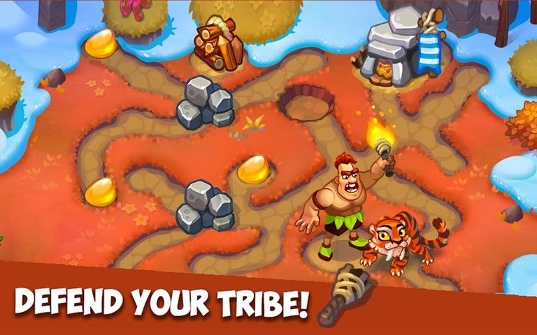 Screenshot 9: Caveman Dash - time management game