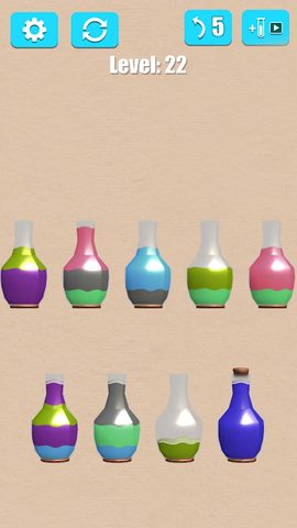 Screenshot 6: Water Sort: Liquid Puzzle 3D