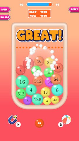 Screenshot 7: 2048 Merge Balls