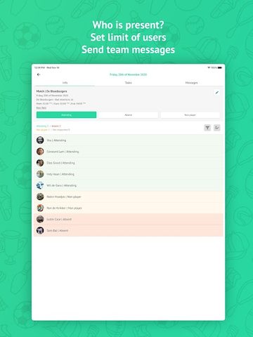 Screenshot 10: Teamy: app for sports teams