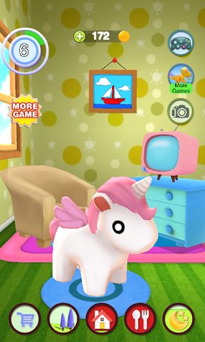 Screenshot 4: Talking Unicorn