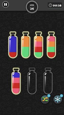 Screenshot 3: Water Sort Color Premium