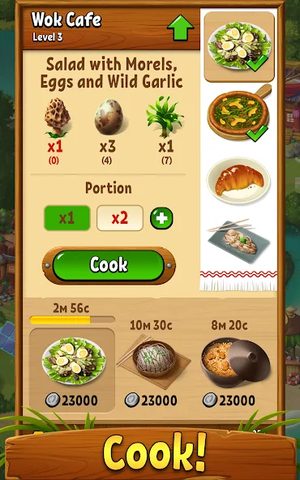 Screenshot 17: Forest Bounty — collect & cook