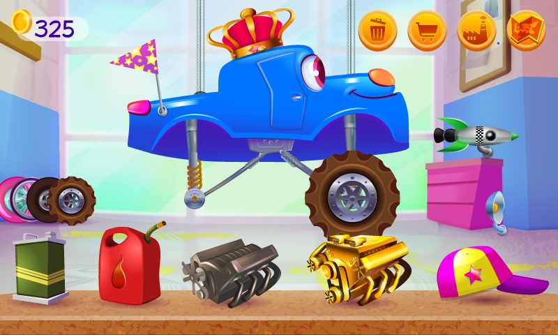 Screenshot 4: Funny Racing Cars