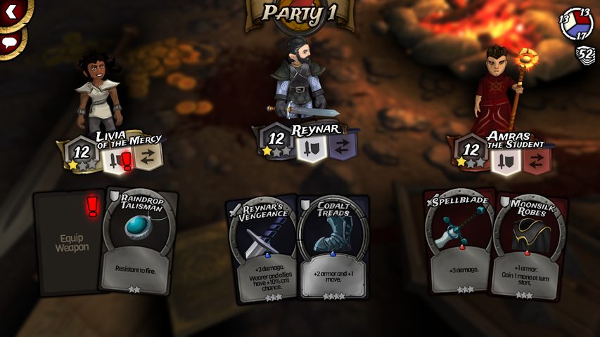 Screenshot 10: Traitors Empire Card RPG – Turn Based Strategy