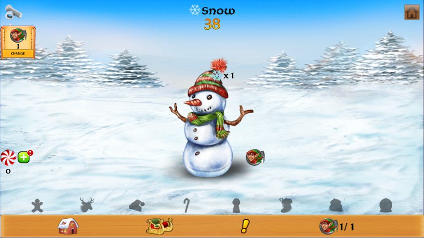 Screenshot 1: Christmas Clicker: Idle Gift B