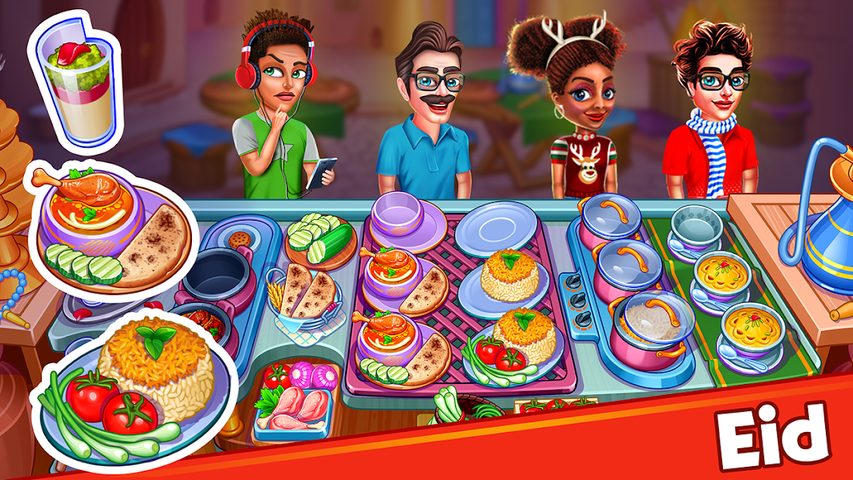 Screenshot 1: Halloween Madness Cooking Game