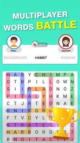 Screenshot 2: Word Search: Find Hidden Words & Crossword Puzzles