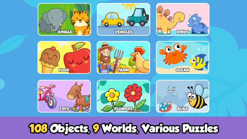 Screenshot 1: Baby Games: learn, 2+ year kid