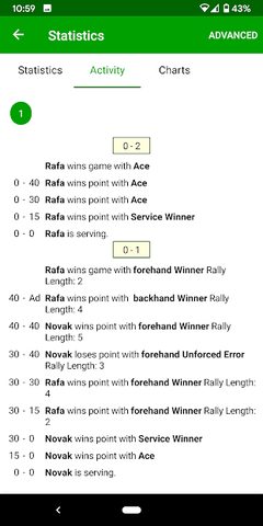 Screenshot 4: Tennis Umpire App