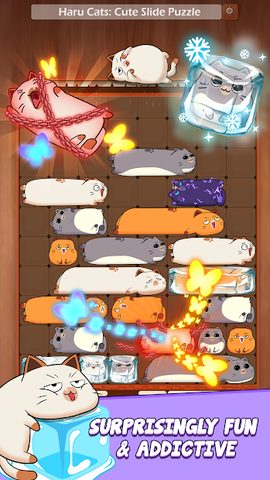 Screenshot 4: Haru Cats: Cute Sliding Puzzle