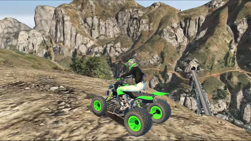 Screenshot 3: Atv Car Games Bike Offroad 4x4