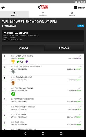 Screenshot 17: RaceHero Live Timing & Results
