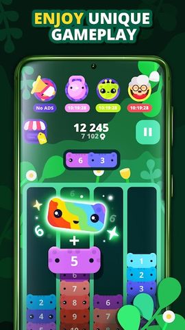 Screenshot 2: CATRIS: Cat Merge Puzzle Games