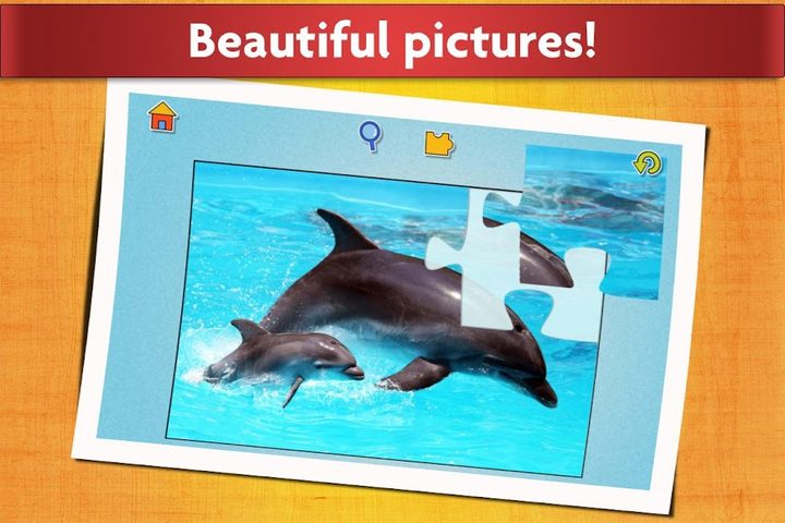 Screenshot 5: Animal Babies Jigsaw Puzzles Game - Kids & Adults
