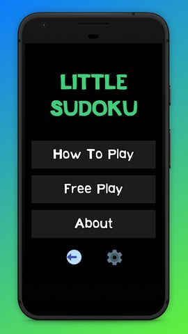 Screenshot 1: Little Sudoku - Free Fun Puzzl