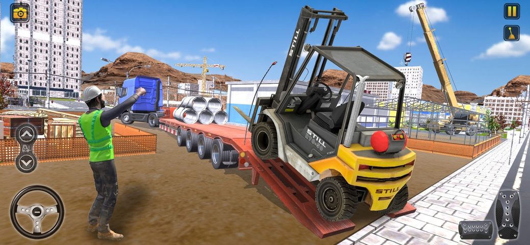 Screenshot 8: Construction Excavator Game 3d 4+