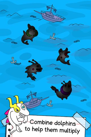 Screenshot 3: Dolphin Evolution: Idle Mutant