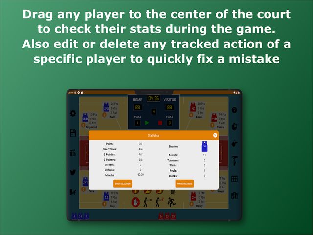 Screenshot 22: Basketball Stats Assistant