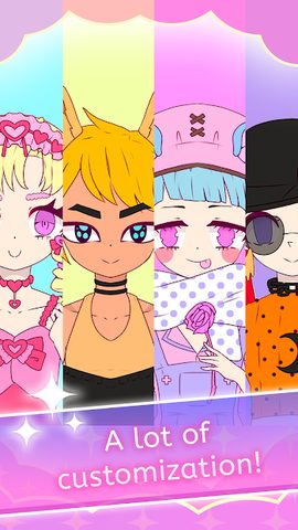 Screenshot 3: Roxie Girl avatar maker game