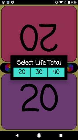Screenshot 2: Super Soft MTG Life Counter