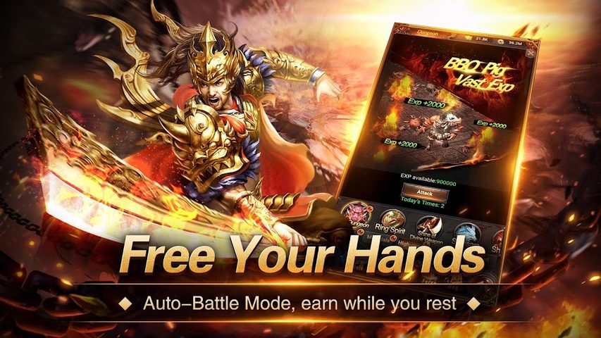 Screenshot 1: Legend of Blades