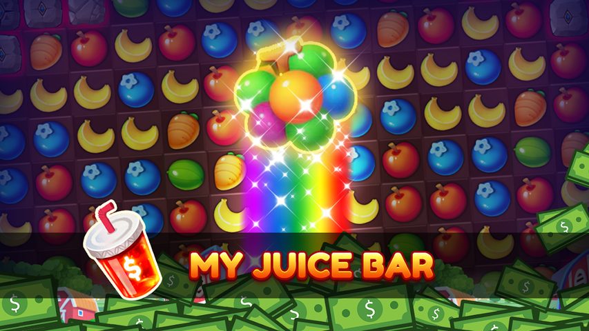 Screenshot 7: My Juice Bar: Match 3 Puzzle Fruit Farm