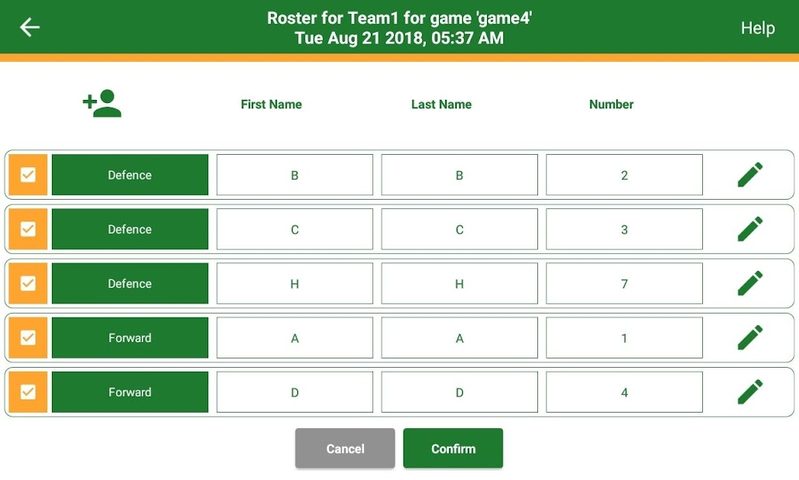 Screenshot 9: iTrackLacrosse Stats - Track Lacrosse Statistics
