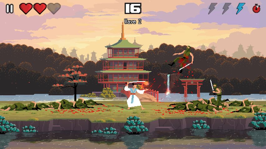 Screenshot 1: Hordes of Enemies